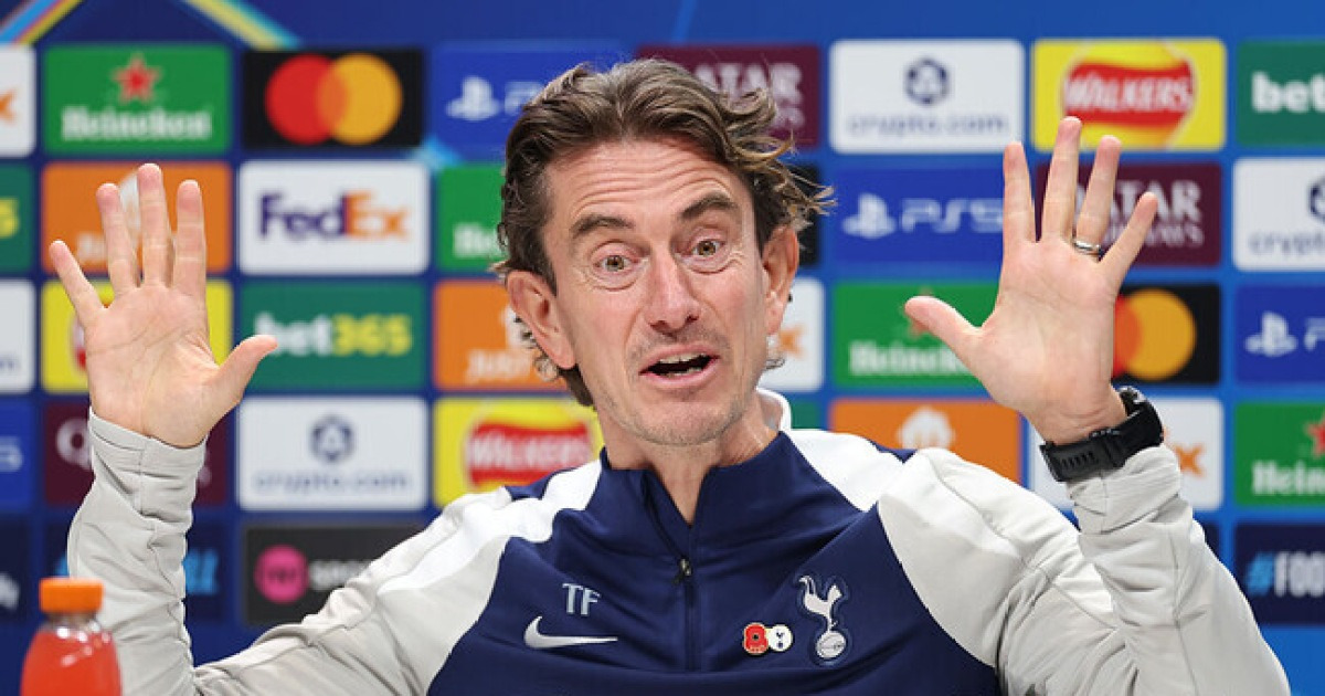 “뉴스·SNS 안 봐서 비판 여론 있는지도 몰랐어”… 프랭크, PSG전 앞두고 “1,000% 극복할 자신 있다”