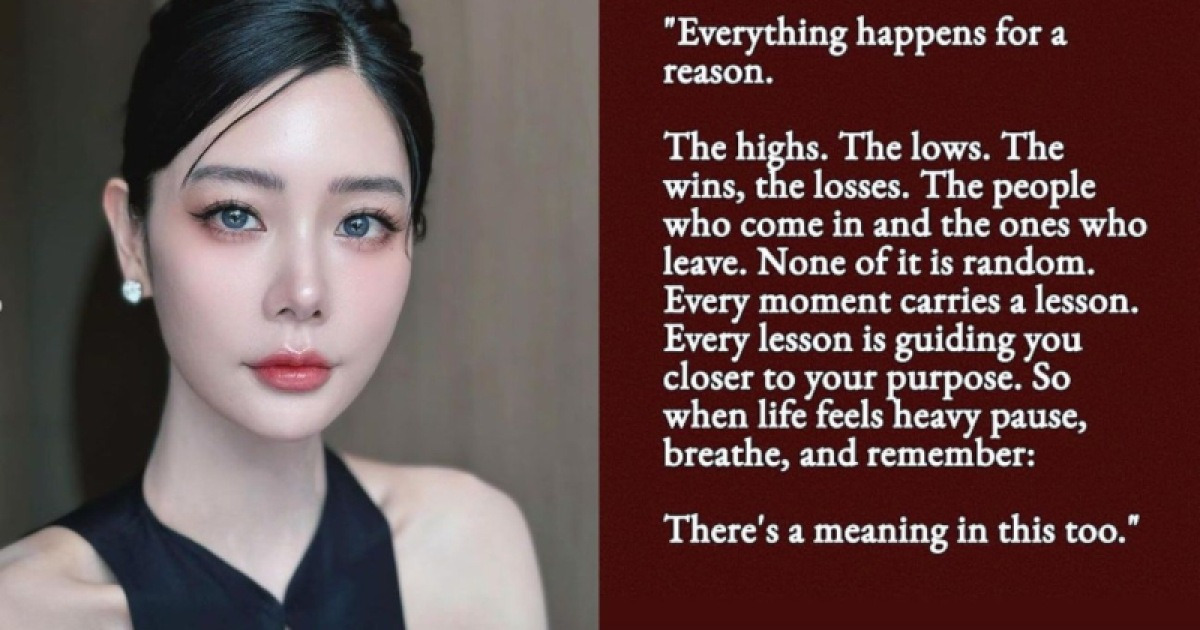 클라라, 이혼 발표 1달 후  “모든 일엔 이유 있다” 의미 심장