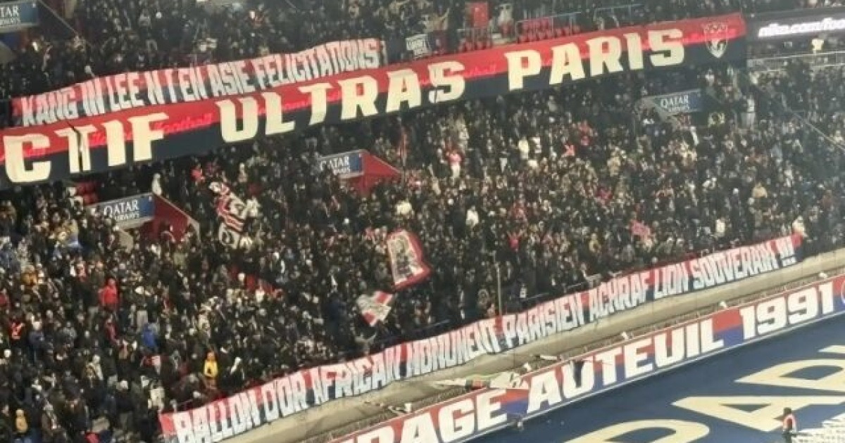 '이강인 축하한다'…PSG 홈팬, 아시아 최고 선수에게 경의 '자랑스러운 선수'