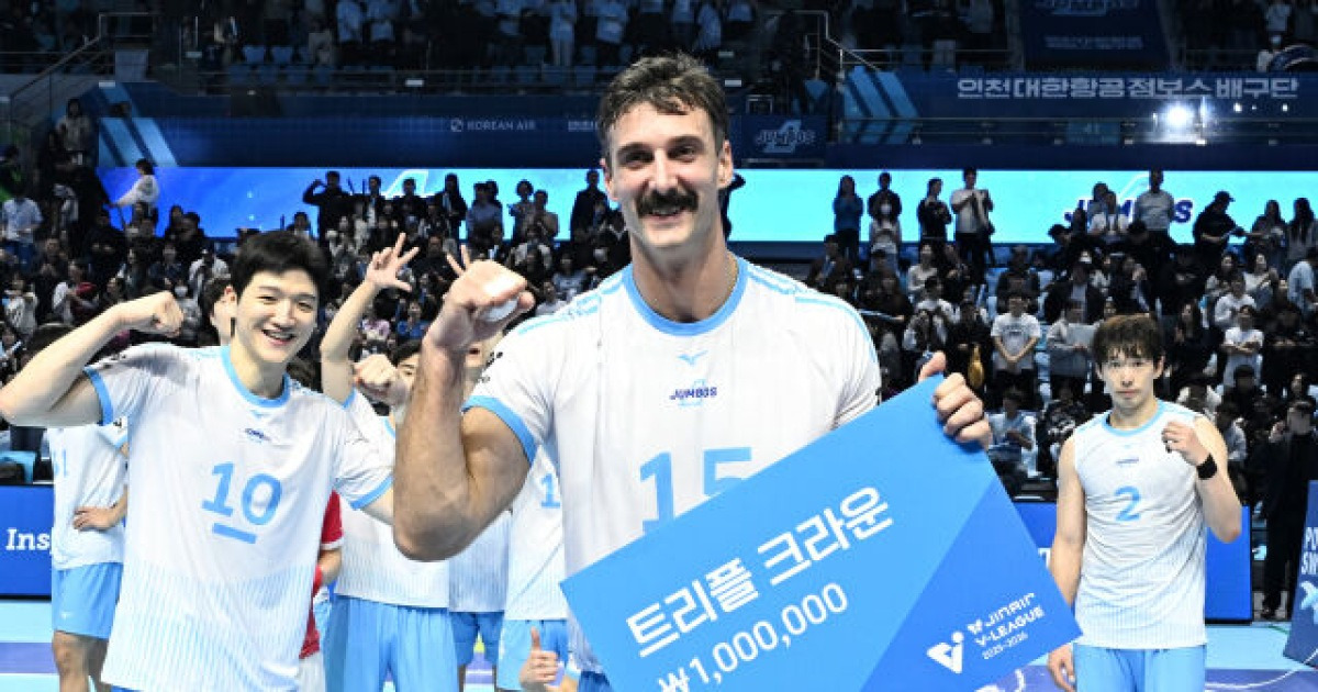 임동혁 보고 있나...‘2G 평균 공격효율 49%’ 러셀 “브라질 훈련 스타일과 잘 맞는다” [MD인천]