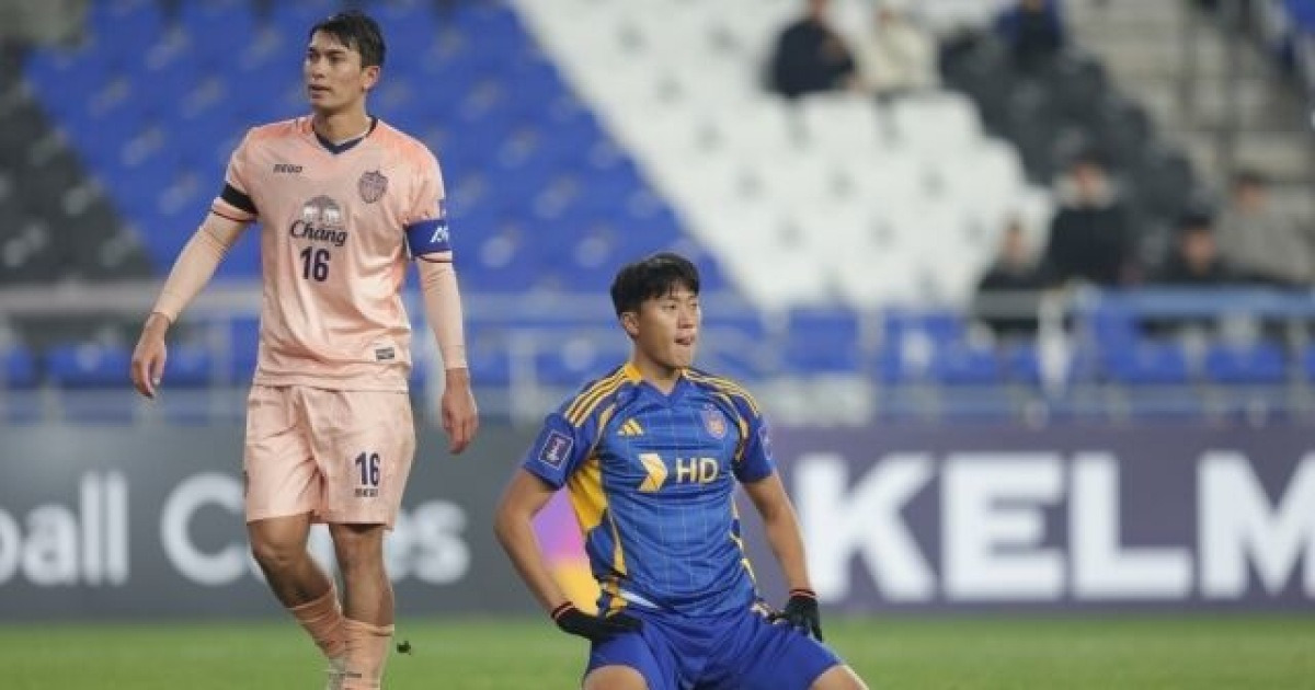 '로테이션 가동' 울산, 홈에서 태국 부리람과 득점 없이 무승부