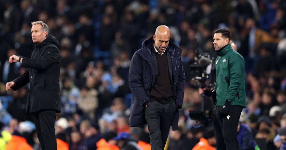 맨시티 펩, 패전 뒤 후회 “로테이션이 과했네”