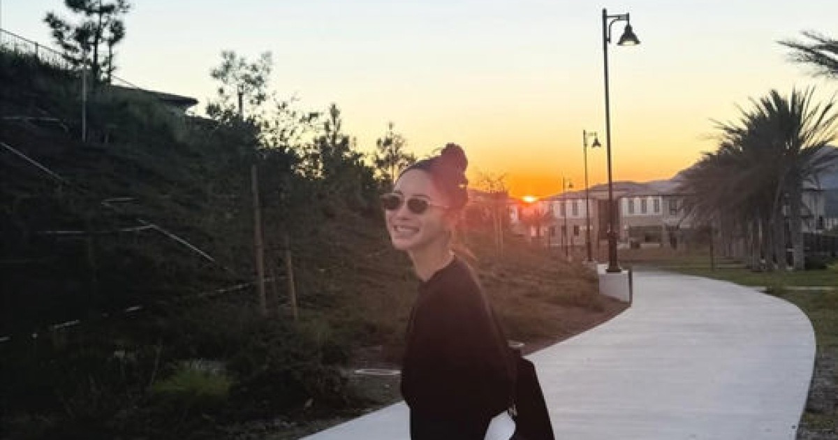 '엘라맘' 김윤지, 해외에서도 빛나는 美친 레깅스 패션