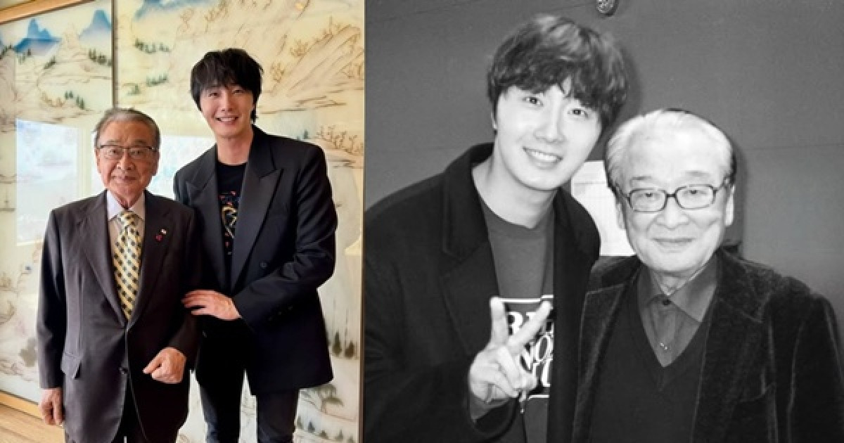 '하이킥 손자' 정일우, 故 이순재 향한 그리움 "사랑합니다 할아버지"