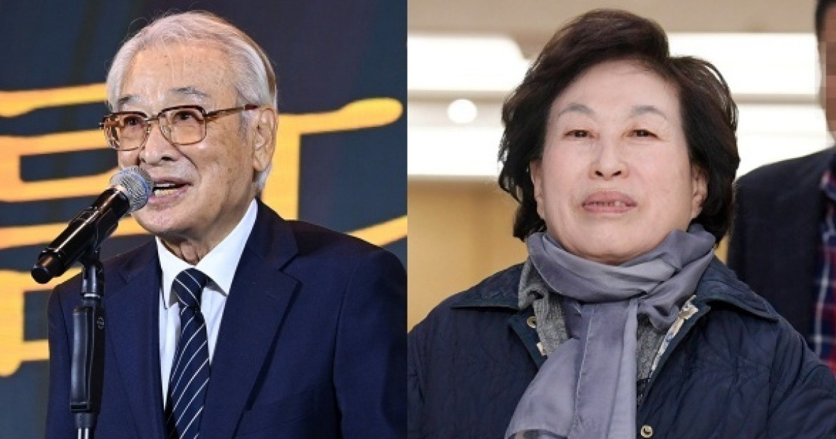 전원주, 故이순재와 특별한 인연 "子 결혼식 주례 서주셨는데…마음 짠해" [엑's 현장]