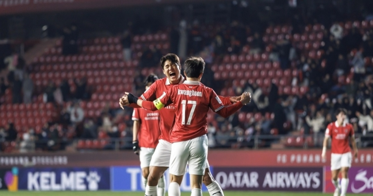 ‘이호재 멀티골’ 포항, 빠툼 2-0으로 꺾고 조 2위 확보→ACL 2 16강 진출 확정[현장리뷰]