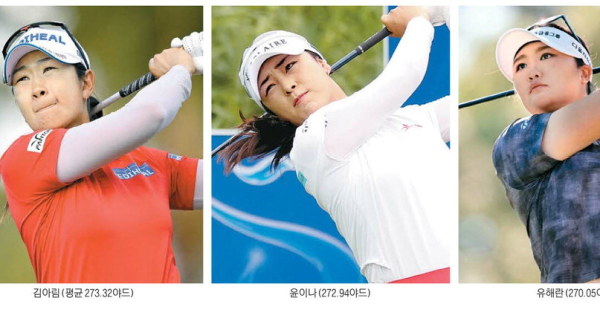 270야드 괴물만 20명 … LPGA 장타 전쟁