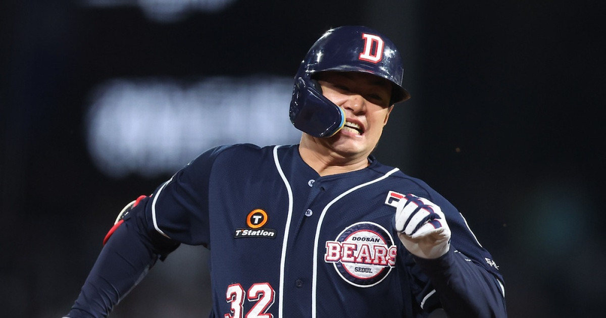 김재환과 두산의 '충격적 이별', FA 시장질서 흔드나