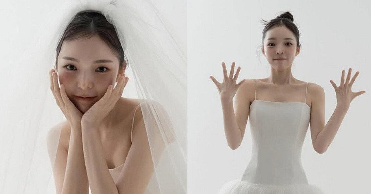 '결혼 D-3' 박진주, 웨딩 화보 공개…사랑스러운 매력 가득