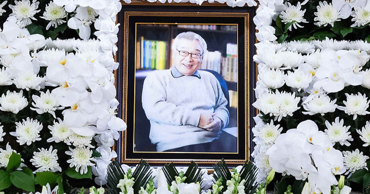 '팬클럽 회장' 하지원, 故 이순재 향한 눈물의 추모사 