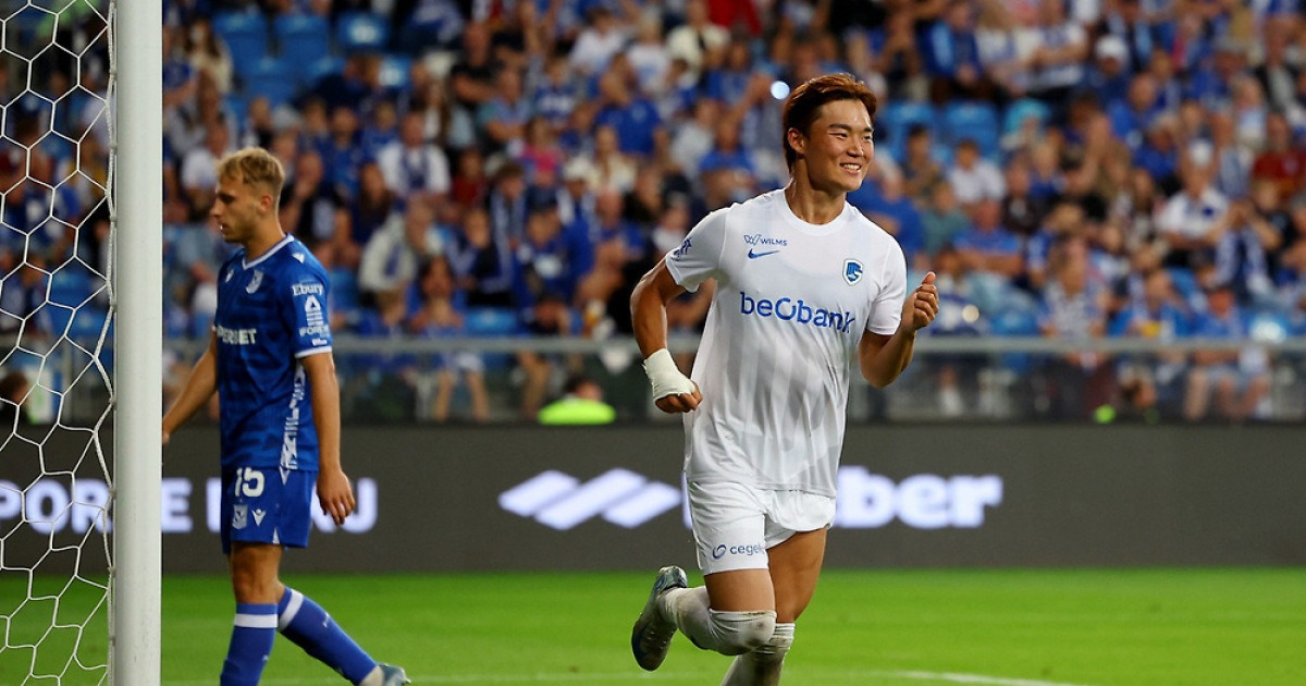 헹크 오현규, 유로파리그서 시즌 9호골…바젤전 승리 견인