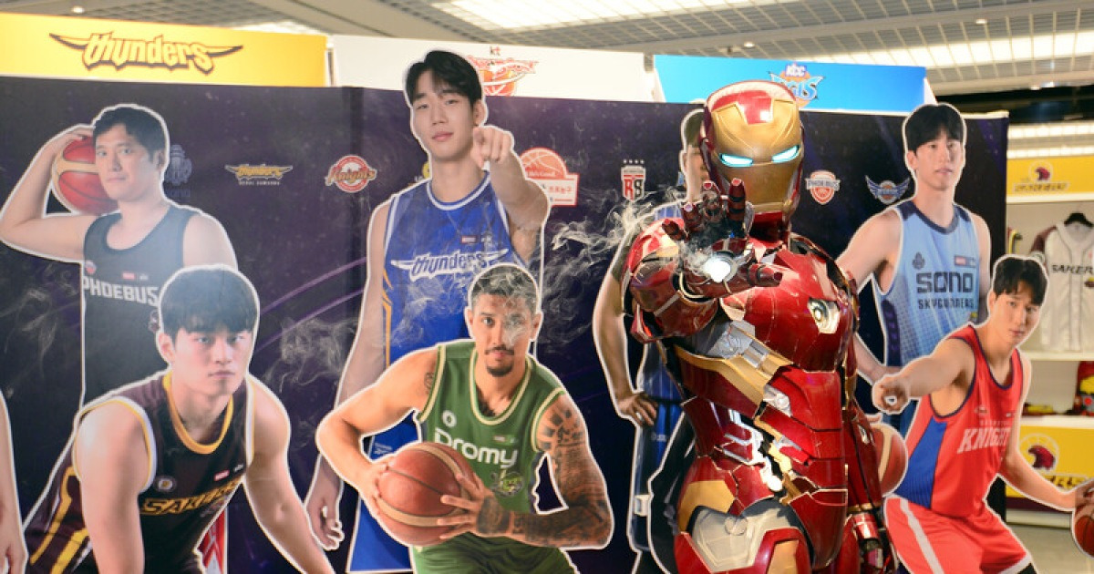 KBL-마블 팝업스토어 오픈! ‘젊은 팬 공략 나선’ KBL, MARVEL을 택한 배경은?