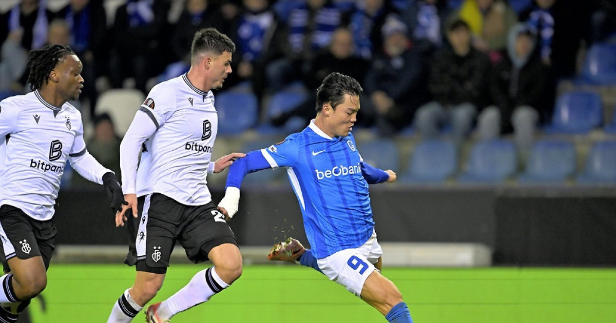 ‘한국 축구의 미래’ 오현규 9호골 ‘헹크, UEL서 바젤에 2-1 승리’