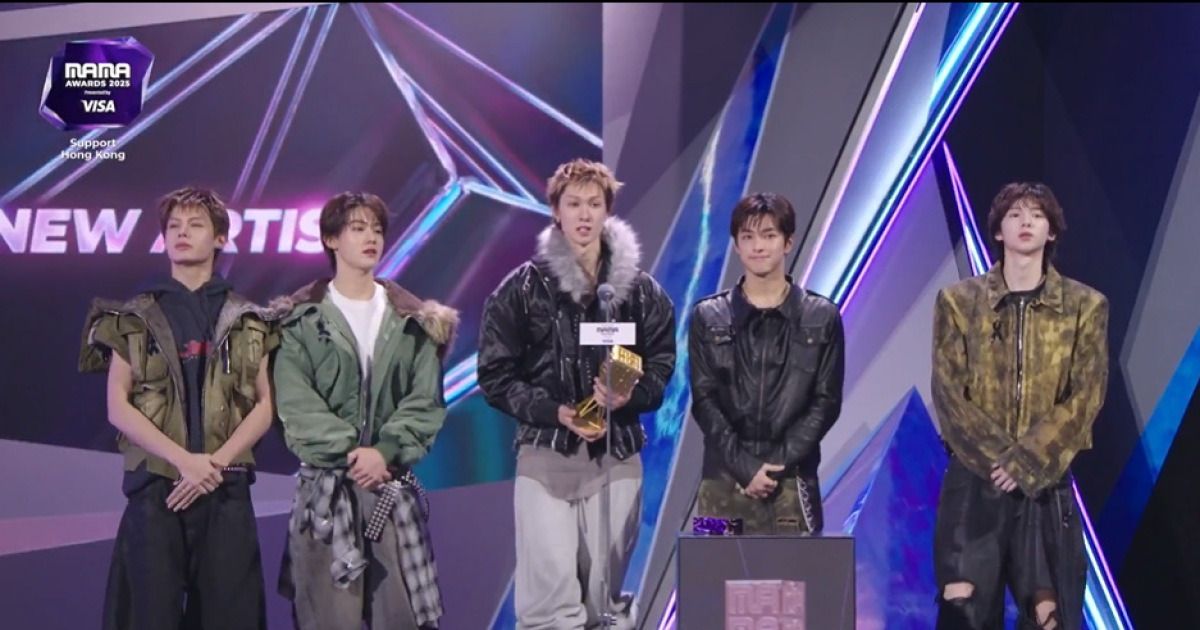 ‘괴물 신인’ 코르티스·하츠투하츠, 신인상 수상 “인생의 딱 한 번→올해 목표 이뤄” (2025 MAMA)