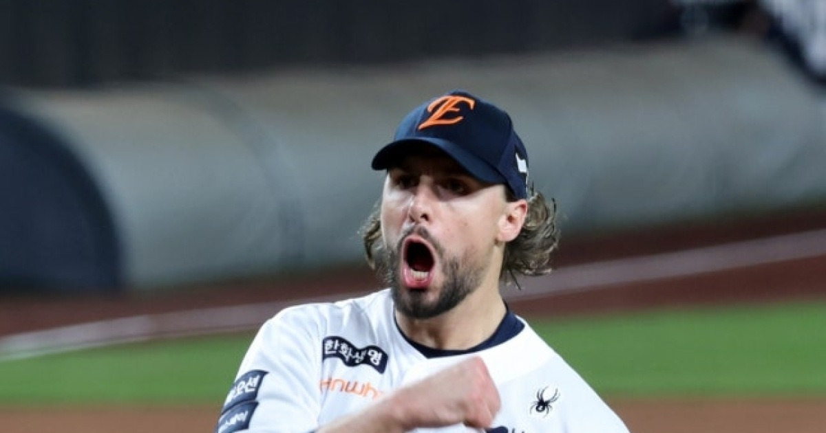 '폰와' 이탈 현실화되나 "한화 와이스, MLB 휴스턴과 계약 임박"