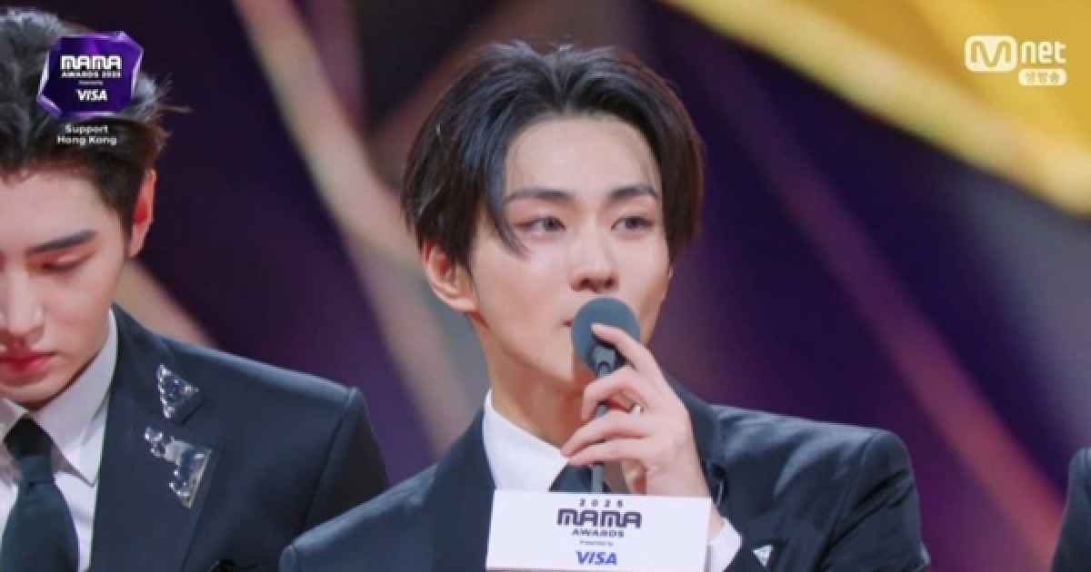 엔하이픈, '2025 마마' 대상에 눈물…"데뷔 5주년 선물" [RE:TV]