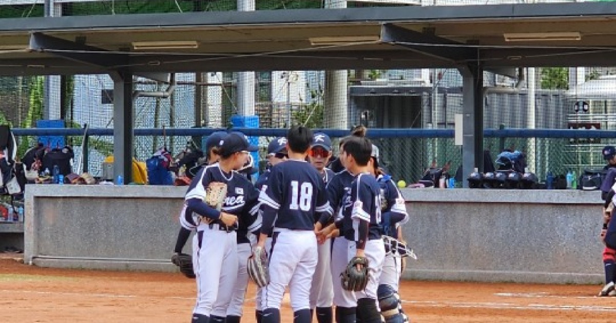 소프트볼 대표팀, 12월 대만 전지훈련 돌입...6개 팀과 15경기 실전 훈련