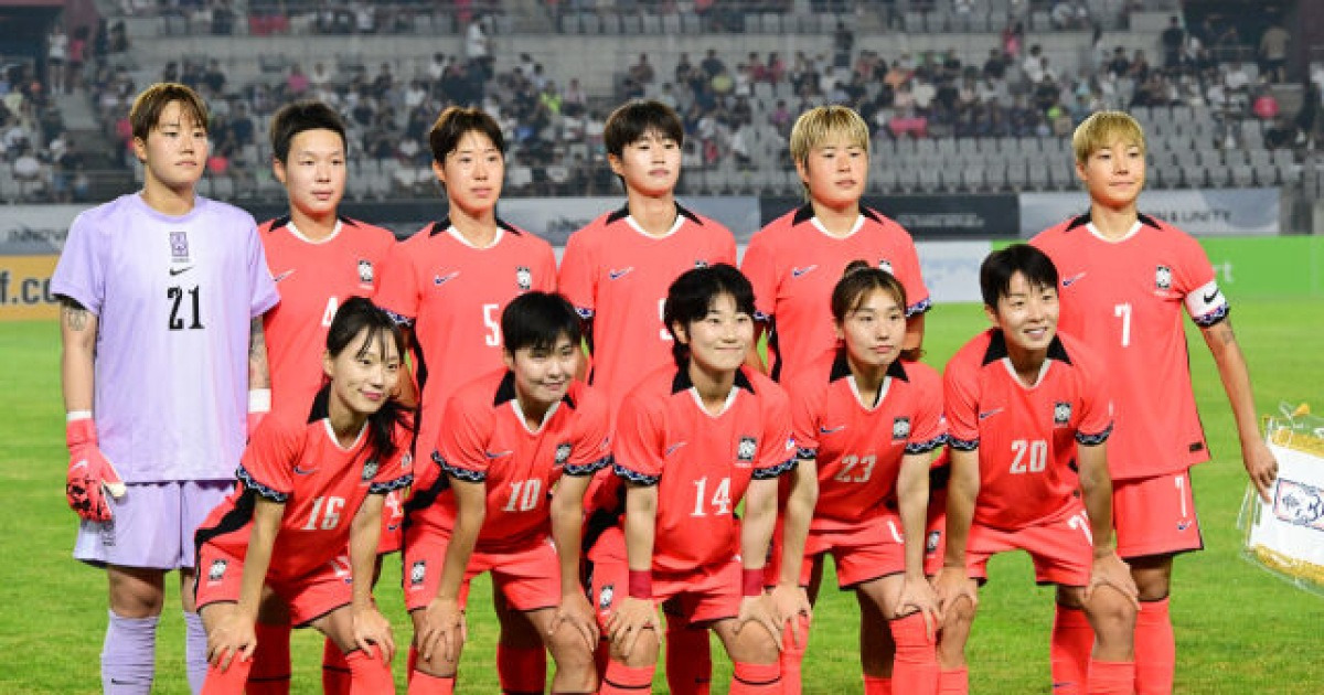 김민지, 4G 만에 A매치 데뷔골...신상우호, 웨일스와 1-1 무승부