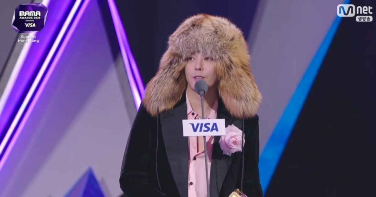 '2관왕' 지드래곤 "빅뱅 멤버들 생각나" ('2025 MAMA')