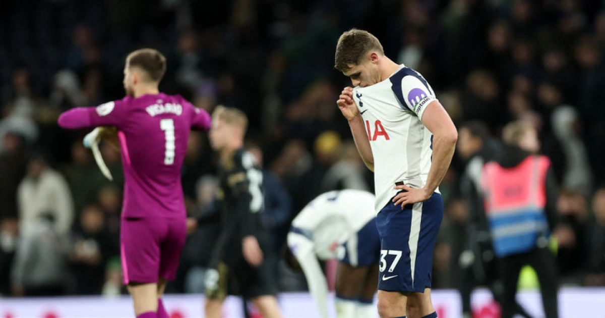 '손흥민 공백 여파 언제 지워지나' 토트넘, 안방서 풀럼에 1-2 패...3연패 수렁