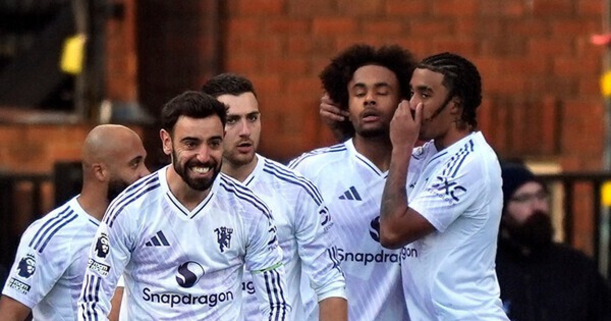 '지르크지 무각골+마운트 결승골' 맨유, 팰리스 원정에서 2-1 신승…리그 6위 도약