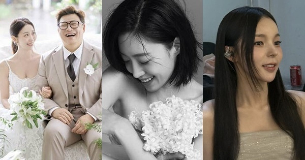 연예인 하객 스케줄 난리났네‥윤정수 함은정 박진주 오늘(30일) 나란히 결혼 [종합]