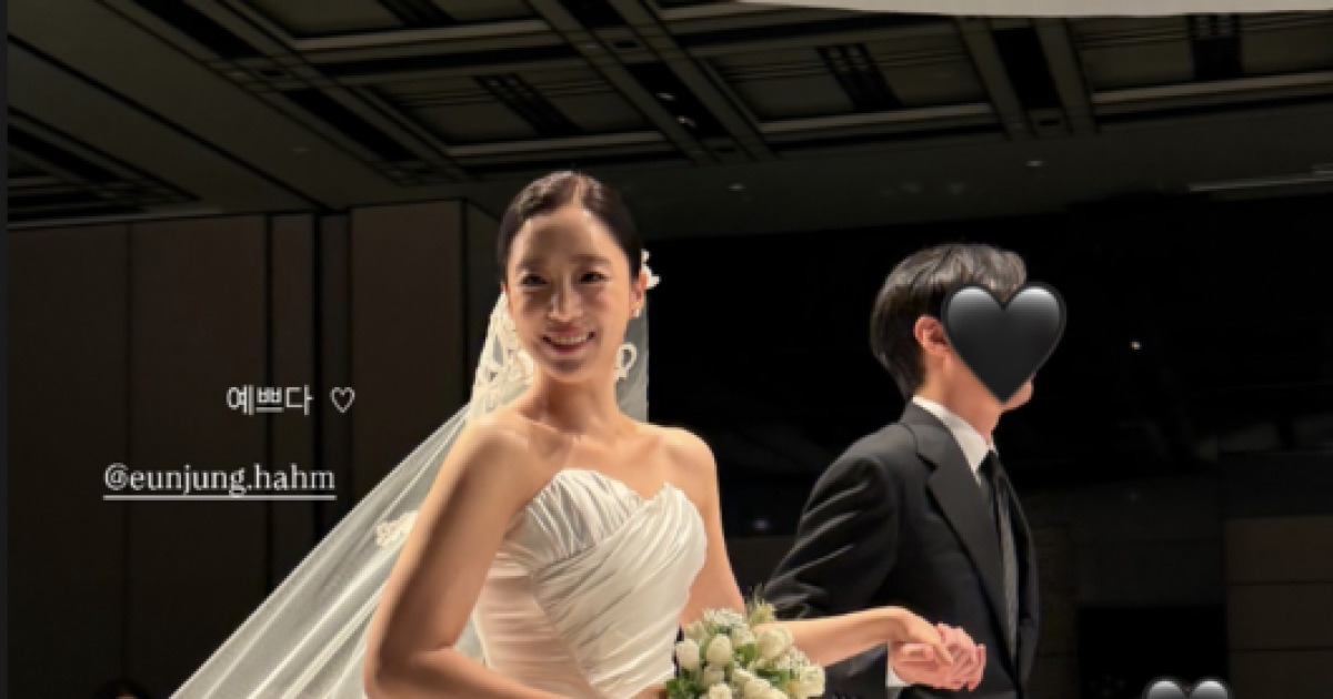 “울언니 예쁘다”..티아라 효민, 함은정 결혼식 현장 공개 ‘훈훈 의리’