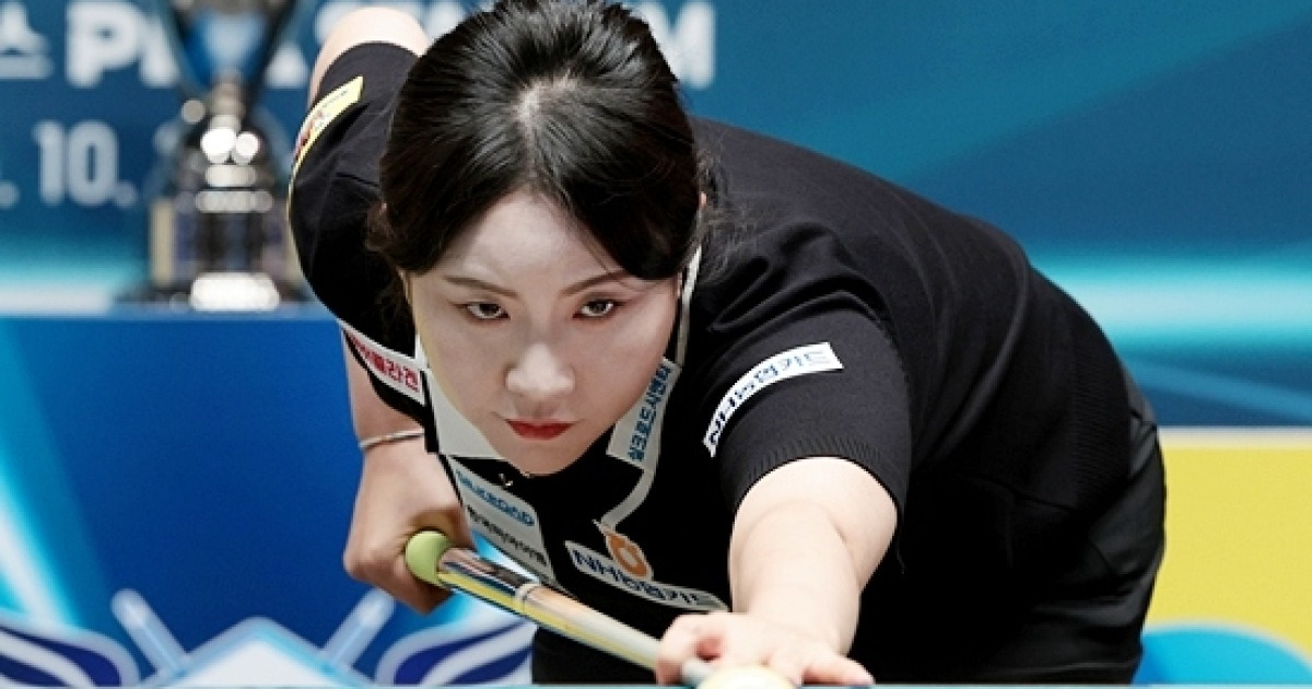 “패배위기서 기사회생” 김민아, 이지연2에 승부치기 승 16강 선착[하림배LPBA]