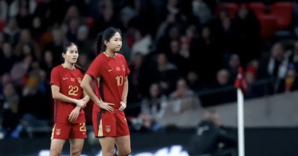 “7만명 앞에서 세계적 망신...역대최악의 참패” 中언론, 잉글랜드에 0-8 대패한 여자대표팀 맹비난