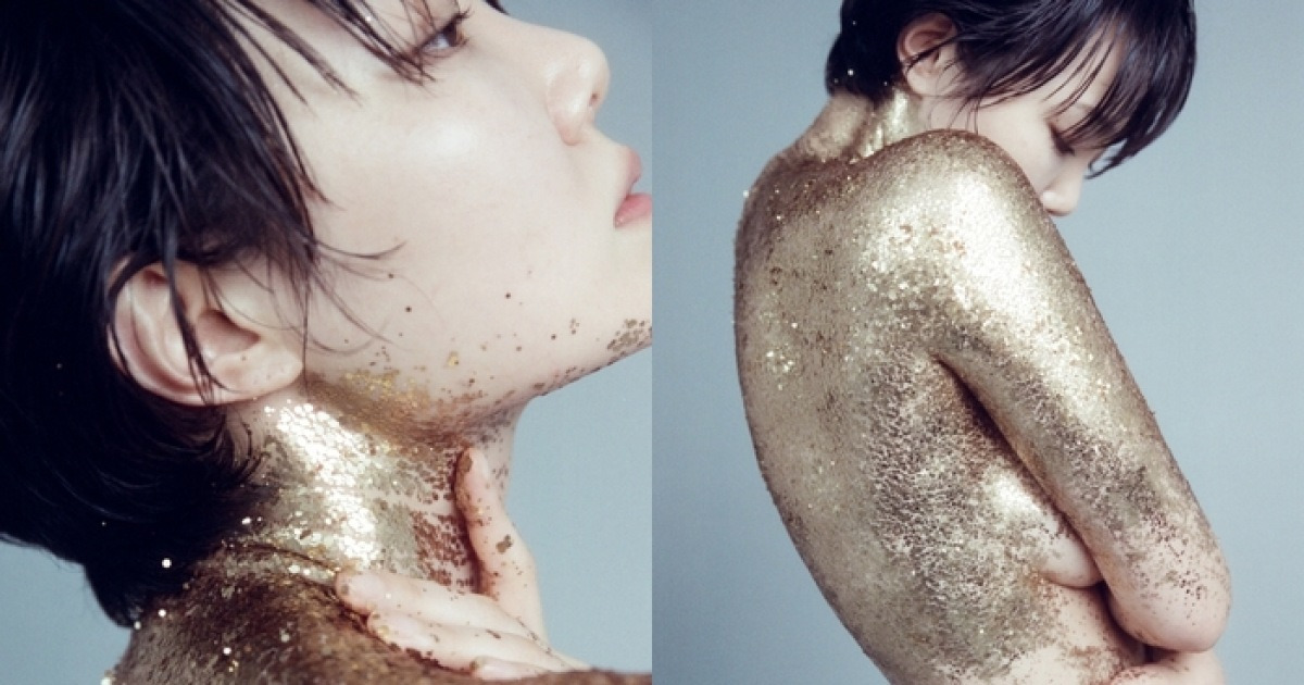 스타투데이 보도 중 손수아 아트 콘셉트 포즈