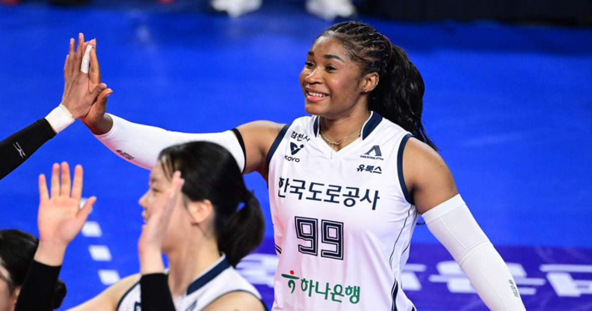 ‘10연승’ 도로공사 질주는 어디까지? 승점 빼앗는 팀이 없다, 여자부 ‘최다’ 15연승까지 갈 기세