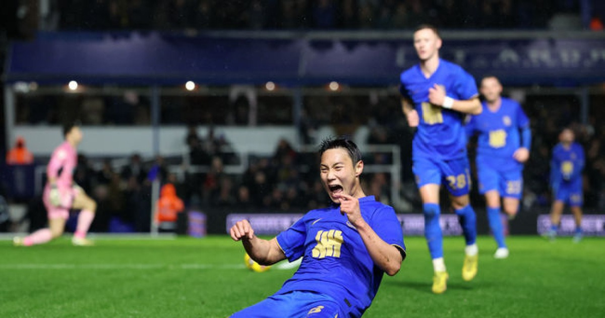 '호쾌한 중거리 선제골 폭발' 버밍엄 승리 만든 백승호...BBC, 왓포드전 승리하며 PO 경쟁권 근접