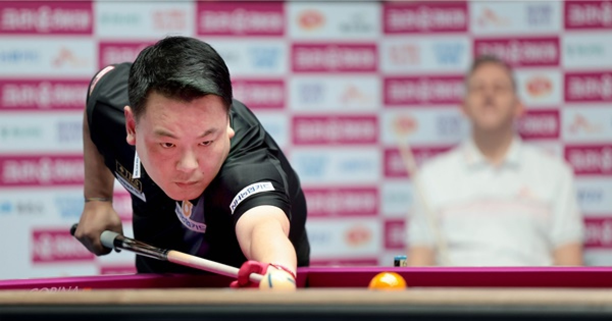 조재호, 종아리 부상 복귀전서 이희진 제압…PBA 64강 진출