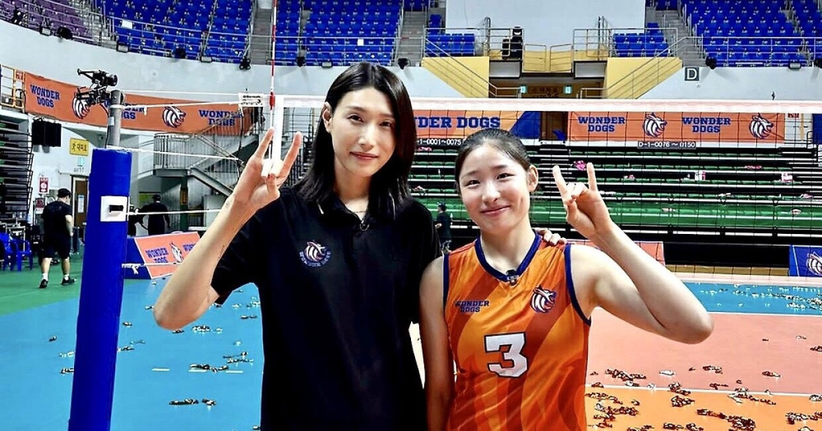 '김연경 감독 애제자' 인쿠시 "영광스럽고 소중한 시간이었다"