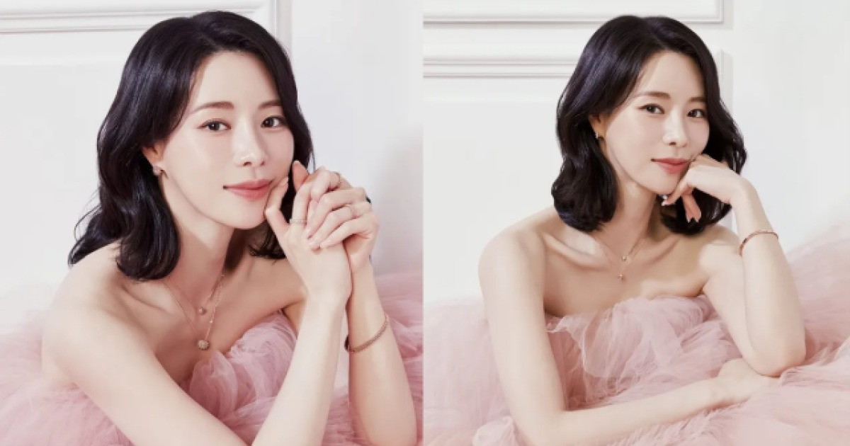 연애도 비주얼도 전성기…임지연, 분홍빛 드레스로 '치명적 존재감'