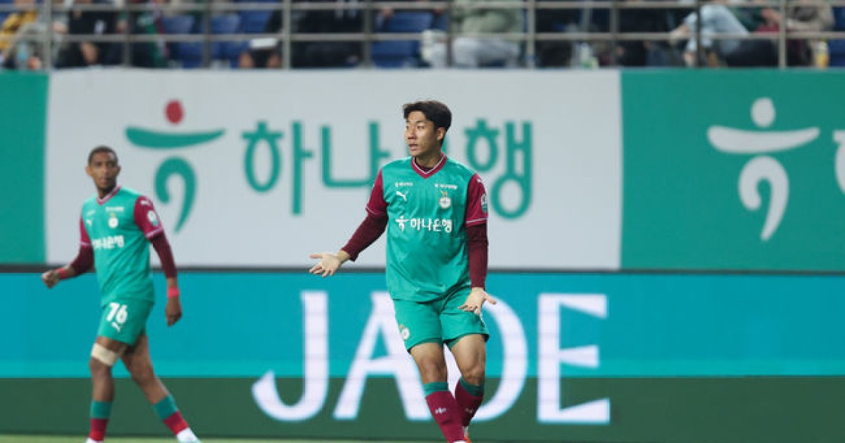 ‘2골 1도움’ 대전 서진수, ‘하나은행 K리그1 2025’ 38라운드 MVP