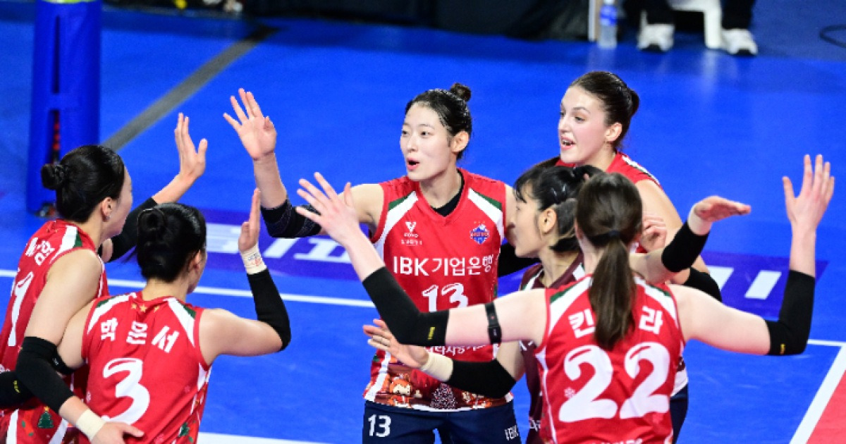 '김호철 사퇴 효과?' IBK기업은행, 여오현 대행 체제서 3연승으로 탈꼴찌