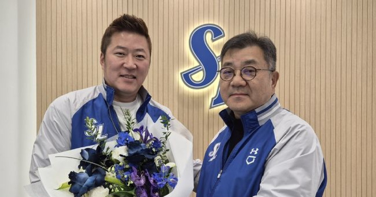 추신수는 명품 시계, 박찬호는 명품 가방…최형우는 등번호 34번 양보받으면 뭘 선물할까