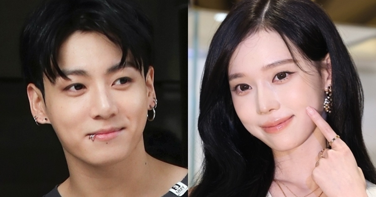 BTS 정국·에스파 윈터, 커플 타투? 온라인 발 열애설…양측 묵묵부답