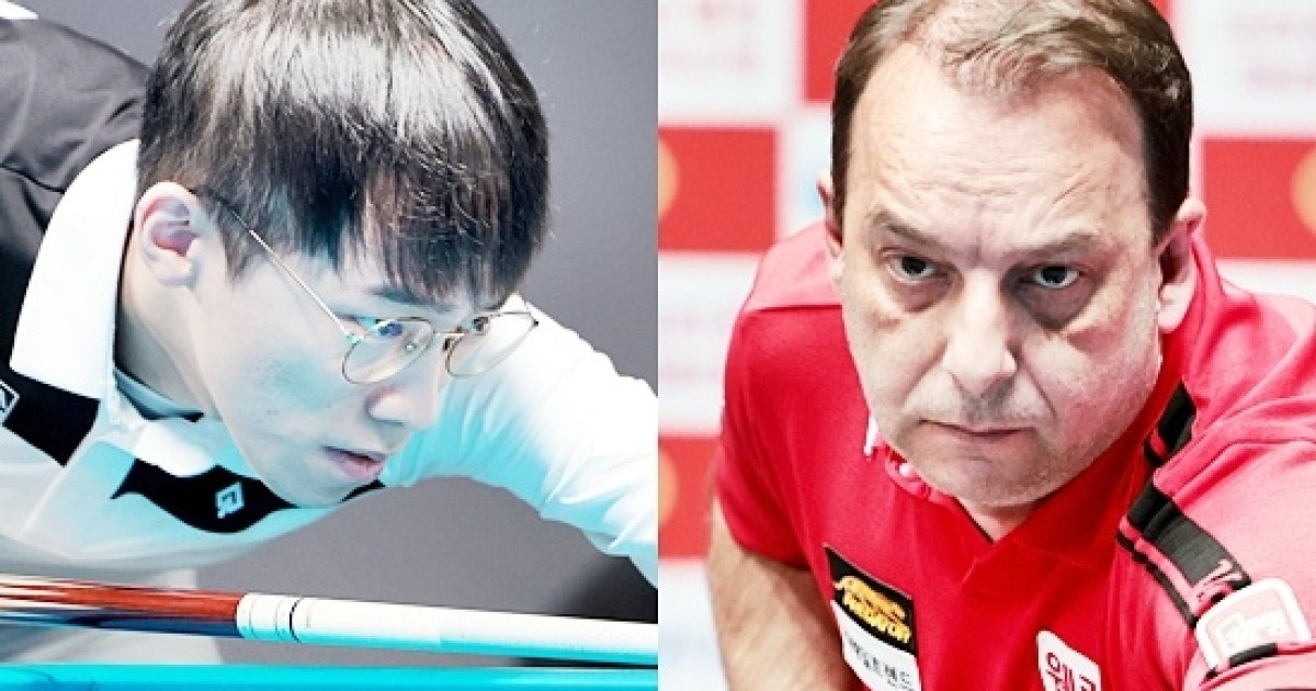 당구동호회 YB 출신 임완섭 ‘돌풍’…모리에 3:0 완승 8강서 산체스와 격돌[하림PBA]