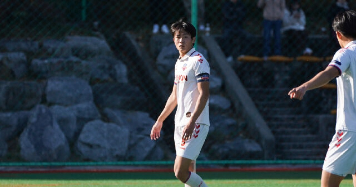 [단독] '2007년생 유망주' 송민섭, 일본 J3 더스파 군마 입단…"프로 커리어 시작 기쁘게 생각한다"