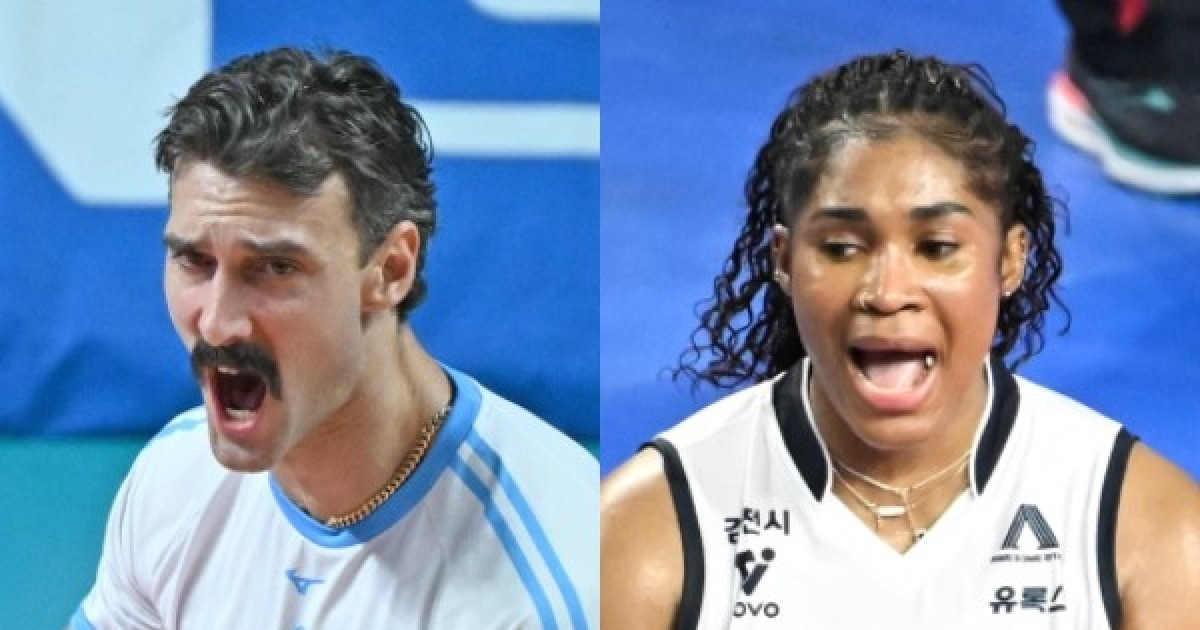 '선두 질주 주역' 러셀·모마 각각 2라운드 남자부·여자부 MVP 선정