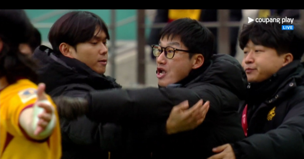 [IS 패장] ‘이정효 퇴장’→120분 승부 끝 석패 마철준 광주 코치 “판정은 심판 재량”