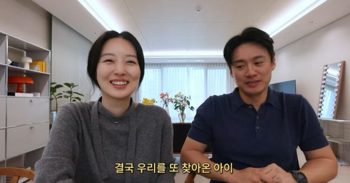 오상진♥김소영 둘째 임신…"어느덧 6개월, 내년 봄 출산"