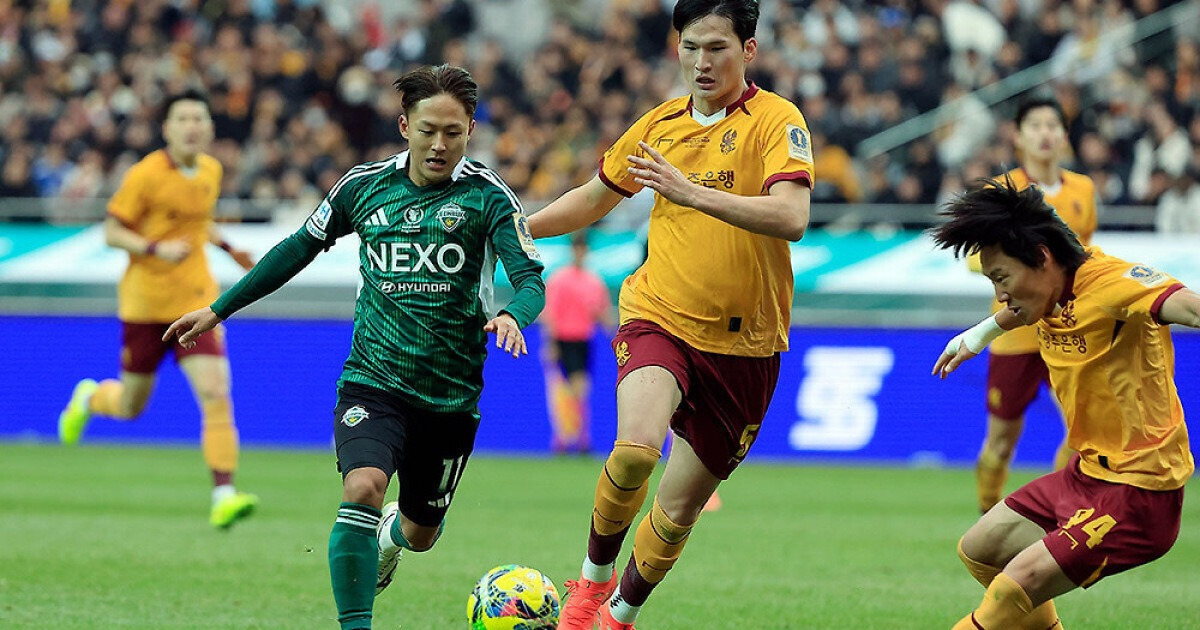 전북 현대, 이승우 결승골 힘입어 ‘코리아컵’ 우승