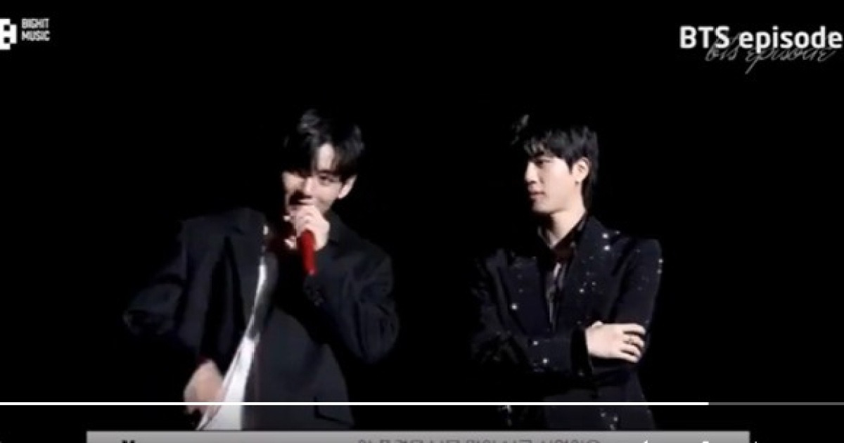 BTS 뷔, 진 콘서트서 그리웠던 팬들보고 눈물... 비하인드 영상 공개[K-EYES]