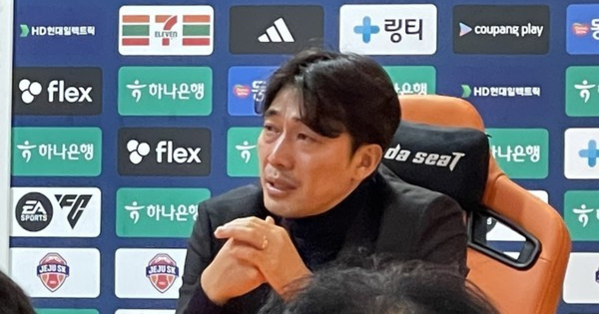 '승격 실패 책임지고 사퇴' 수원 변성환 감독, 기자회견 중 오열 팬들께 너무 죄송하다 [케터뷰]