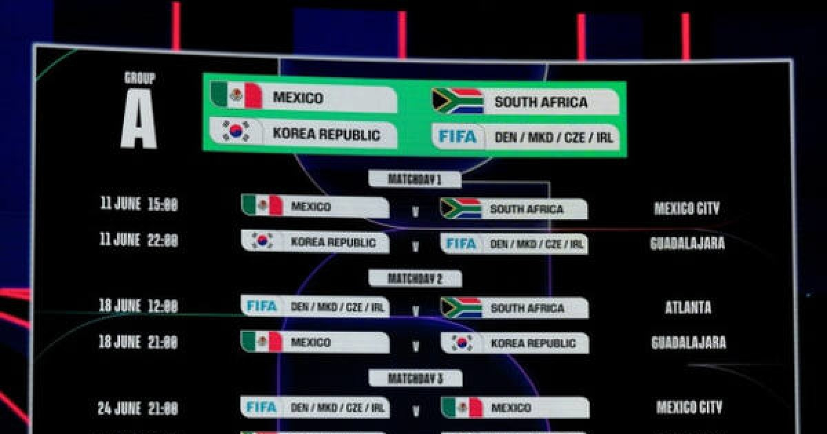 아침부터 월드컵…한국, 조별리그 전 경기 ‘오전 킥오프’