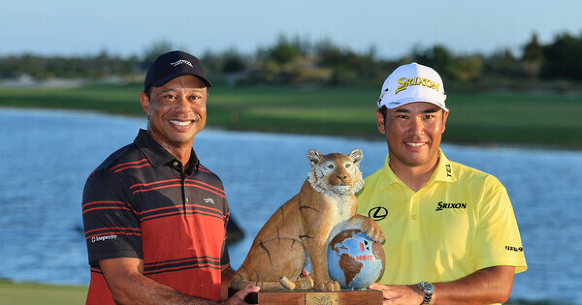 '세계1위 꺾은' 마쓰야마, 연장 끝에 타이거우즈 대회 우승…9년만에 정상 탈환 [PGA]