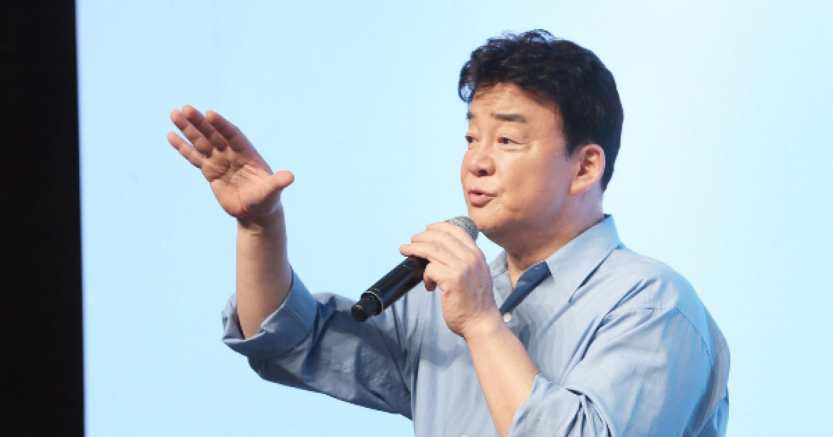 논란 의식했나?… 백종원, '흑백요리사2' 기자간담회 불참